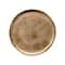Hello Honey® 11.75" Antique Gold Finish Metal Pedestal